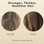 hair texture before and after with sexy hair