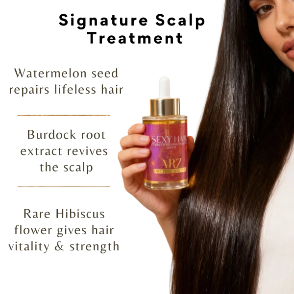 hair oil by arz organic beauty