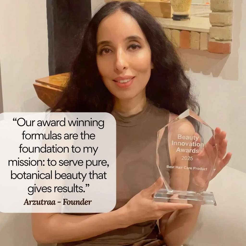 award winning hair and scalp serum and hair regrowth products